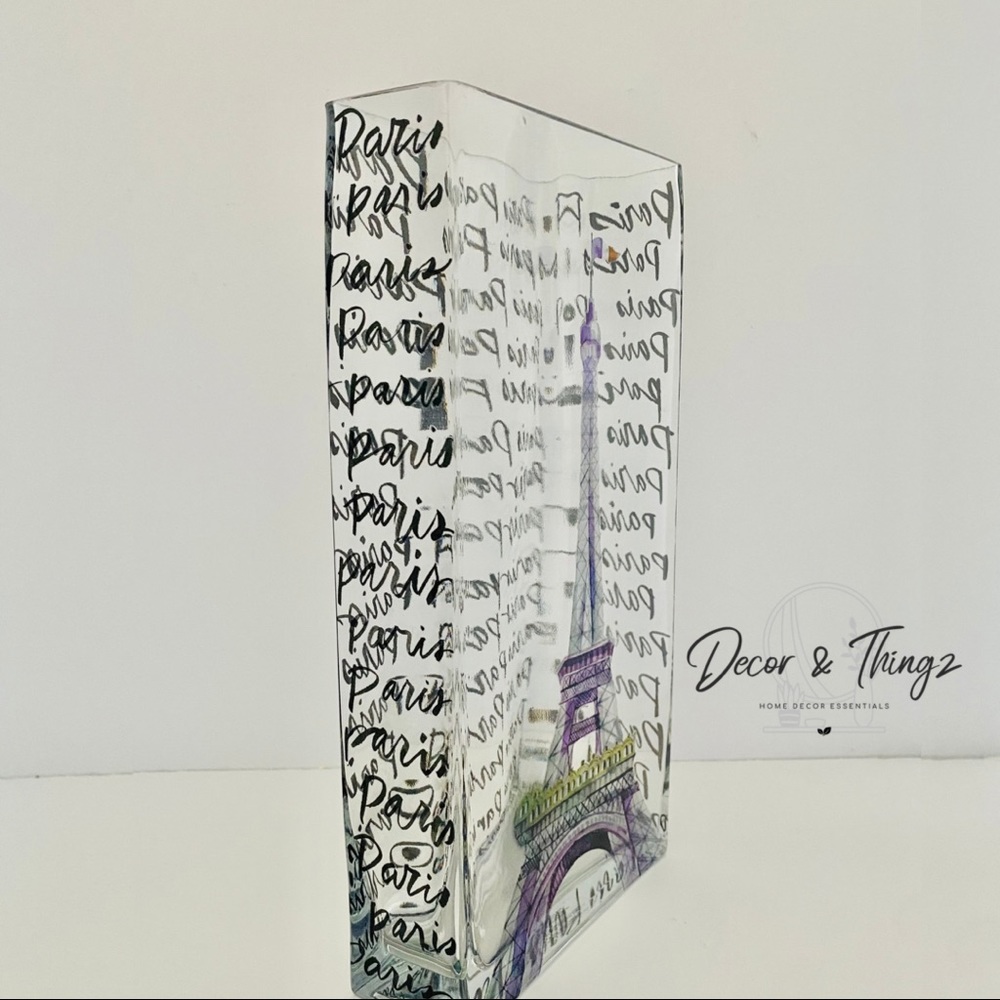 Rectangular Glass Vase